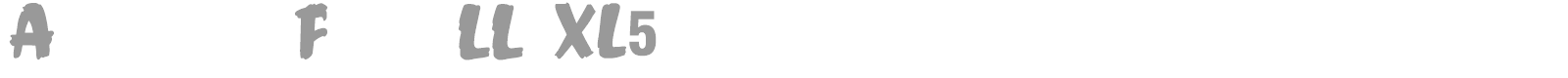 Anderson Fireball XL5 font preview